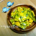 yangpa's cooksnap of when they made カボチャの皮で、スイートサラダ.