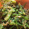 いなまよちゃん's cooksnap of when they made ✿小松菜のごまあえ♪レンジで簡単✿.