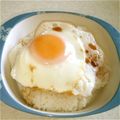 翔舞ママ's cooksnap of when they made パパの目玉焼き丼【簡単・早い・ランチ】.