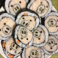 おぶぶのぶ's cooksnap of when they made ブタさん☆巻き寿司.