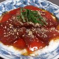 maikapon's cooksnap of when they made まぐろ漬の山芋かけ.