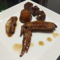 わりお's cooksnap of when they made 鶏手羽先の煮物と煮卵.