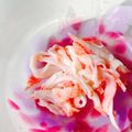 joy09's cooksnap of when they made お弁当に♪かにかまの七味マヨ和え.