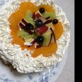 ソウくんママ's cooksnap of when they made カットフルーツで簡単デコレーションケーキ.
