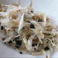 ふじへいこ's cooksnap of when they made えのきの和風みぞれサラダ☆しらす乗っけ.
