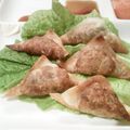 ☆くいしんぼ☆'s cooksnap of when they made パリッとねぎ餃子❤サンチュでくるっと！.
