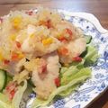 aoyama:oku's cooksnap of when they made ﾊﾟｰﾃｨｰにも♪絶品鶏の柔らかマリネ☆.