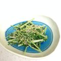 まみぺこママ's cooksnap of when they made 水菜のごま油いため.