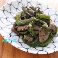 メスプーマ's cooksnap of when they made ご飯おかわり～♪ピーマンと牛肉のゴマ炒め.