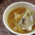 ＴＨＹＭＥ's cooksnap of when they made 刺身の日は残ったアラで「魚のアラ汁」.