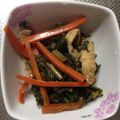 ち〜ちゃん★'s cooksnap of when they made くせになる大根の葉の炒め物.