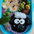 ともか。's cooksnap of when they made 簡単♡ひつじのショーンおにぎり☆キャラ弁.