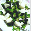 LAYLA*'s cooksnap of when they made 長いもとオクラのねばねばあえ.