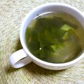taruママ's cooksnap of when they made わかめの吸い物.