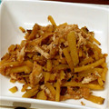 naominko's cooksnap of when they made さつまいもと油揚げの甘辛♪.