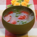 ぽっぽぺぺ's cooksnap of when they made 野菜ソムリエの、パセリとトマトのみそ汁。.