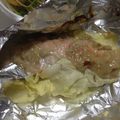 ぱるかちゃん's cooksnap of when they made 鮭の麦味噌ホイル焼き.
