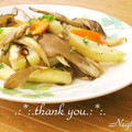 矢切のねぎちゃん's cooksnap of when they made じゃがいもと舞茸の炒めもの.