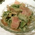 ゆずきももか's cooksnap of when they made 簡単☆アボカド,ハム,キュウリのサラダ.