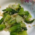 ピョンコ's cooksnap of when they made チンゲン菜と小エビの和え物.