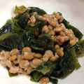 YUKIKI☆'s cooksnap of when they made 栄養マウンテン！ネバネバ納豆わかめ★.