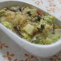 miyuki12's cooksnap of when they made 高野豆腐で白菜グラタン.
