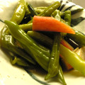 ミホ天然工房's cooksnap of when they made 万願寺とうがらしとカニかまの炊いたん.