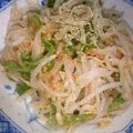 Ruca＊'s cooksnap of when they made もやしとピーマンのゴマたっぷりお酢ナムル.