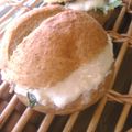 ミホ天然工房's cooksnap of when they made 水切りヨーグルトのサンドイッチ.