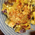 this?'s cooksnap of when they made 焼き芋が余ったら！焼き芋もち♪.