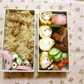 komutatata's cooksnap of when they made お弁当に♪チーちくの卵巻き.