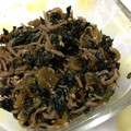 ロコりんご's cooksnap of when they made 大根の葉もおいしくごはんのおともに☆.