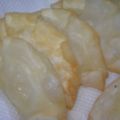 abumix's cooksnap of when they made 餃子の皮が余ったら♡チーズ餃子.
