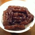 erena301's cooksnap of when they made 生姜をきかせて☆こんにゃくの煮物.