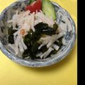 ＊しょ〜ちゃん＊'s cooksnap of when they made さっぱり大根とワカメのサラダ.