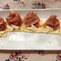 えりもへ's cooksnap of when they made 生ハムとチーズでラクラク前菜☆バラハム付.