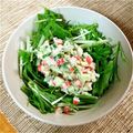 mKTMn's cooksnap of when they made スプーンで食べる☆カニカマサラダ.