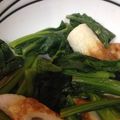 ゆのゆのらぶ's cooksnap of when they made 小松菜と竹輪の辛子和え.