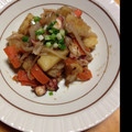 しゅうゆうけいはる母's cooksnap of when they made タコとジャガイモのガーリック炒め♪.