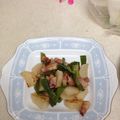 koubeby's cooksnap of when they made スナップエンドウとカブのバター炒め.