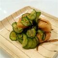 ぱやかちゃん's cooksnap of when they made きゅうりとお麩の酢の物　どすぇ.