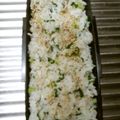 のんきちとヤッちん's cooksnap of when they made ゴマ香る♪大根の葉とじゃこのご飯.