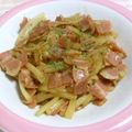 ジャイＢ's cooksnap of when they made 大根とベーコンのバター醤油炒め.