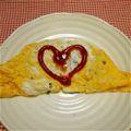 いちご♡マシュマロ's cooksnap of when they made 我が家の♡オムレツ♡野菜たっぷり挽肉入り.