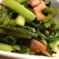 よん妻's cooksnap of when they made にんにく風味がおぃしぃ小松菜炒め♪.