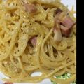 レモンティー's cooksnap of when they made 簡単！全卵で本格カルボナーラ.