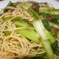 Satoco❋'s cooksnap of when they made 梅と小松菜のさっぱりパスタ.