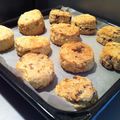 lechecara's cooksnap of when they made 簡単クランベリースコーン.