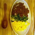 ありんこ☆★'s cooksnap of when they made 三色丼☆簡単彼ご飯.