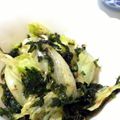 ☆のっこ★'s cooksnap of when they made レタス海苔サラダ.